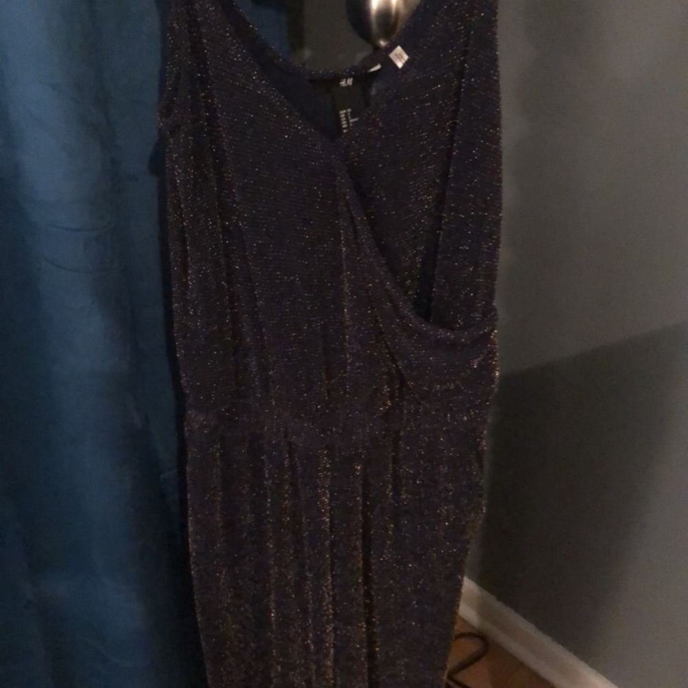 H&M blue jumpsuit